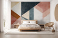 Minimalist Essence Geometric Wallpaper Mural for Bedroom