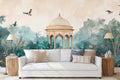 Mughal Garden Art Wallpaper Mural WM978164526 for Living Room