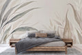 Painted Leaves Art Wallpaper Mural WM1076505570 for Bedroom