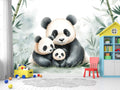 Panda Paradise Wallpaper Mural for Play Area