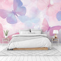 Pastel Butterfly Wallpaper Mural WM1004172460 for Bedroom