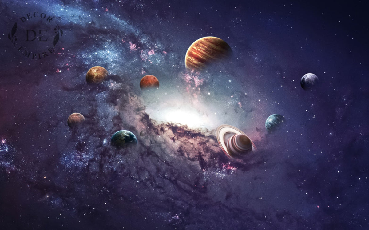 Planets of Solar System Wallpaper Mural