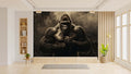 Powerful Gorilla Wallpaper Mural WM939569376 for Living Room