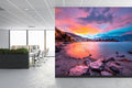 Queenstown Sunrise Scenic Wall Mural for Office