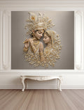 Radha Krishna Wallpaper Mural WM10000014 for Prayer Room