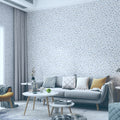 Terrazzo Ocean Blue Stone Wallpaper - 11474
