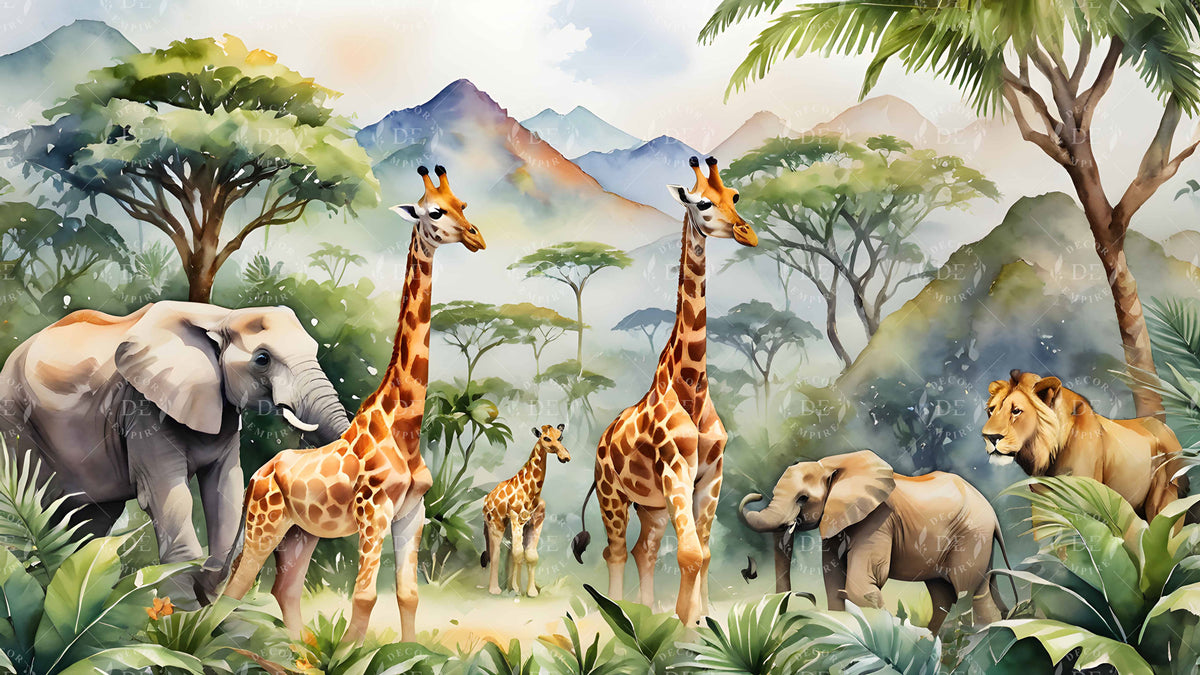 Safari Animals Wallpaper