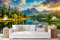 Scenic Nature Landscape Wallpaper Mural WM921966448 for Living Room