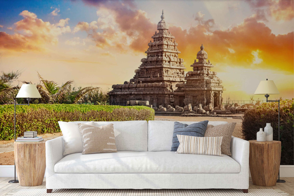 Shore Temple Mamallapuram Wallpaper for Home