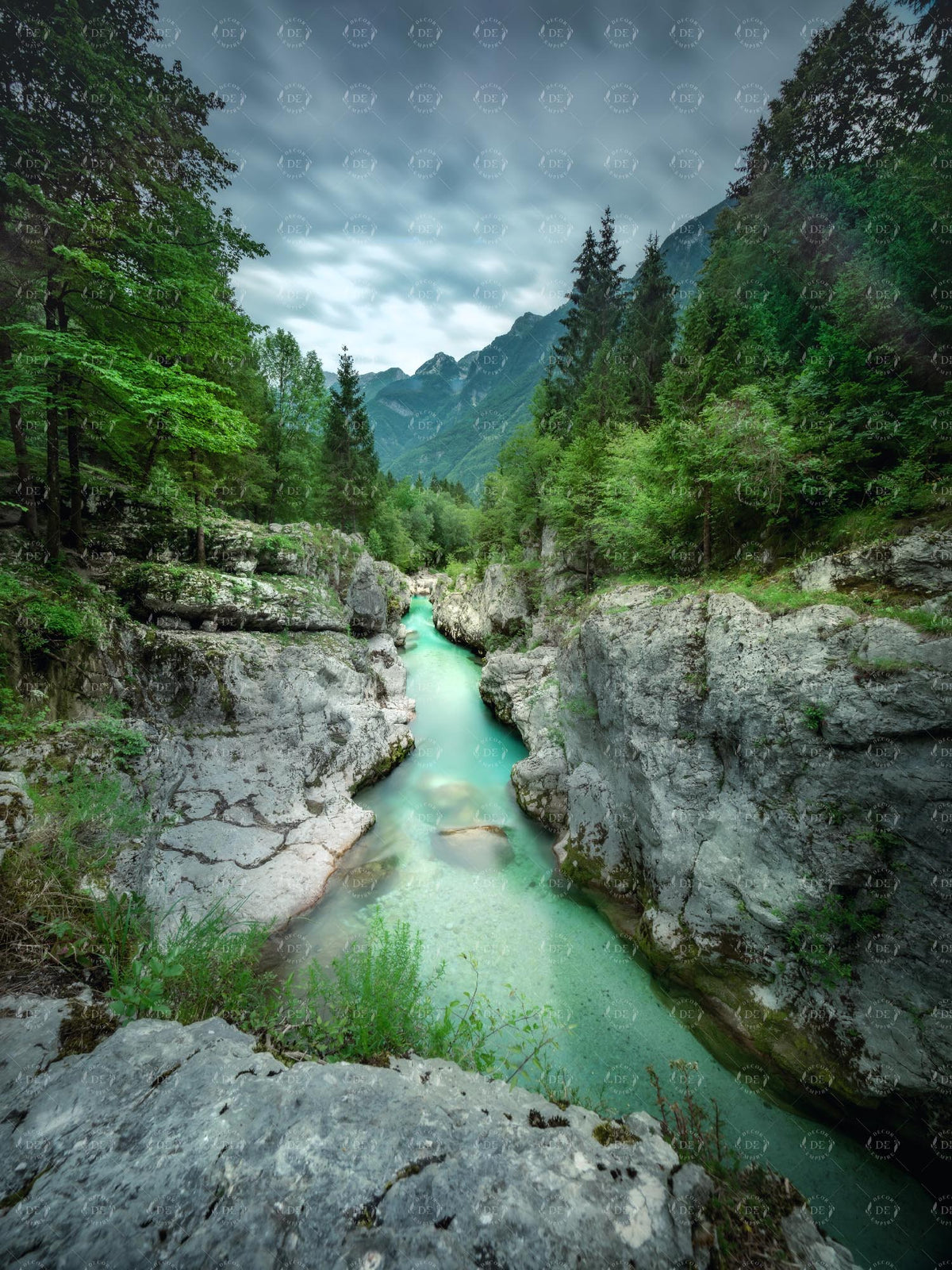 Soca Valley Scenic Wallpaper Mural