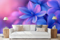 Soft Gradient Floral Wall Mural WM1153281490 for Living Room