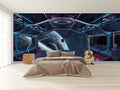 Spaceship Earth View Wallpaper Mural WM247132486 for Bedroom