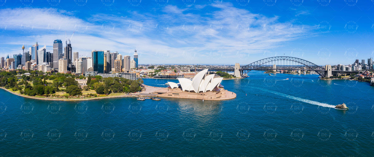 Stunning Aerial View of Sydney Wallpaper Mural