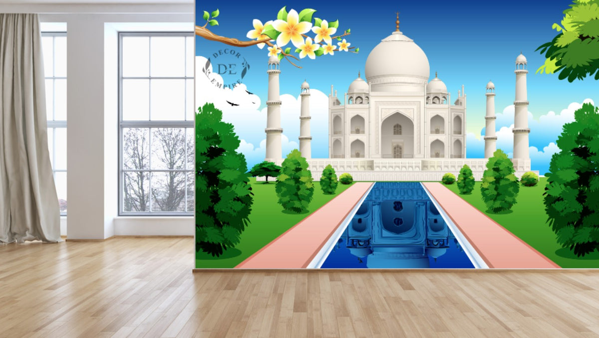 Taj Mahal Wallpaper Mural