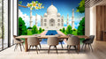 Taj Mahal Wallpaper Mural for Dining Area