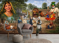 Traditional Punjabi Culture Wallpaper Mural WM10000011 for Home