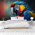 Vibrant Parrot Wallpaper Mural WM580557548 for Bedroom