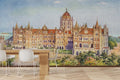 Victoria Station Bombay Wallpaper Mural WM162343223 for Dining Area
