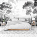 Vintage Forest Drawing Wallpaper Mural WM1149524390 for Bedroom