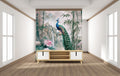 Vintage Peacock Jungle Wallpaper Mural WM882366939 for Living Room
