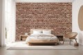 Vintage Red Brick Wallpaper Mural WM280863580 for Bedroom