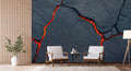 Volcanic Lava Rock Wallpaper Mural WM964182805 for Living Room