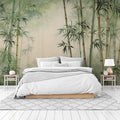 Watercolor Bamboo Wallpaper Mural WM629033212 for Bedroom