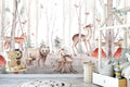 Watercolor Forest Adventure Wall Mural WM836376656 for Kids Room