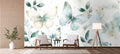 Watercolour Butterfly Garden Wallpaper Mural WM1263572138 for Living Room