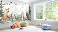 Woodland Animals Wallpaper Mural WM74188369 for Kids Room