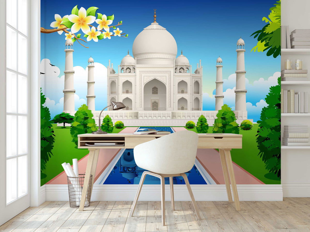 Taj Mahal Wallpaper Mural