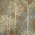 Brown and Gold Tree Wallpaper - 11097
