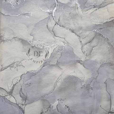 Marble Wallpaper - Silver / Grey / White - 11042