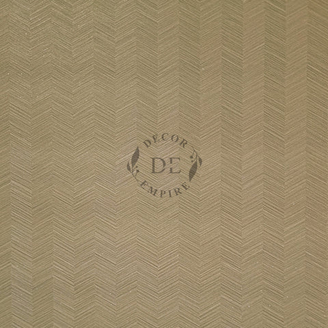 3D Luxury Herringbone Wallpaper - Light Brown - 11059