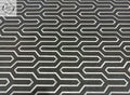 Geometry Pattern Wallpaper – Black / Silver - 11353