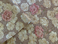 Cheerful Floral Wallpaper - Spicy Pink and Cream - 11169