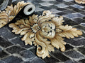 Luxury Black and Gold Damask Wallpaper - 11085
