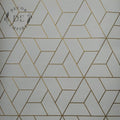 Cream and Gold Triangles Geometry Wallpaper - 11126