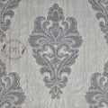 Royal Damask Wallpaper – Silver / White Slate - 11078